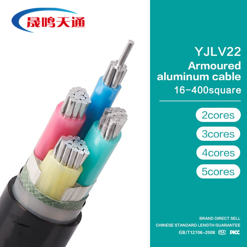 YJLV22-0.6&1KV armored buried aluminum core power cable